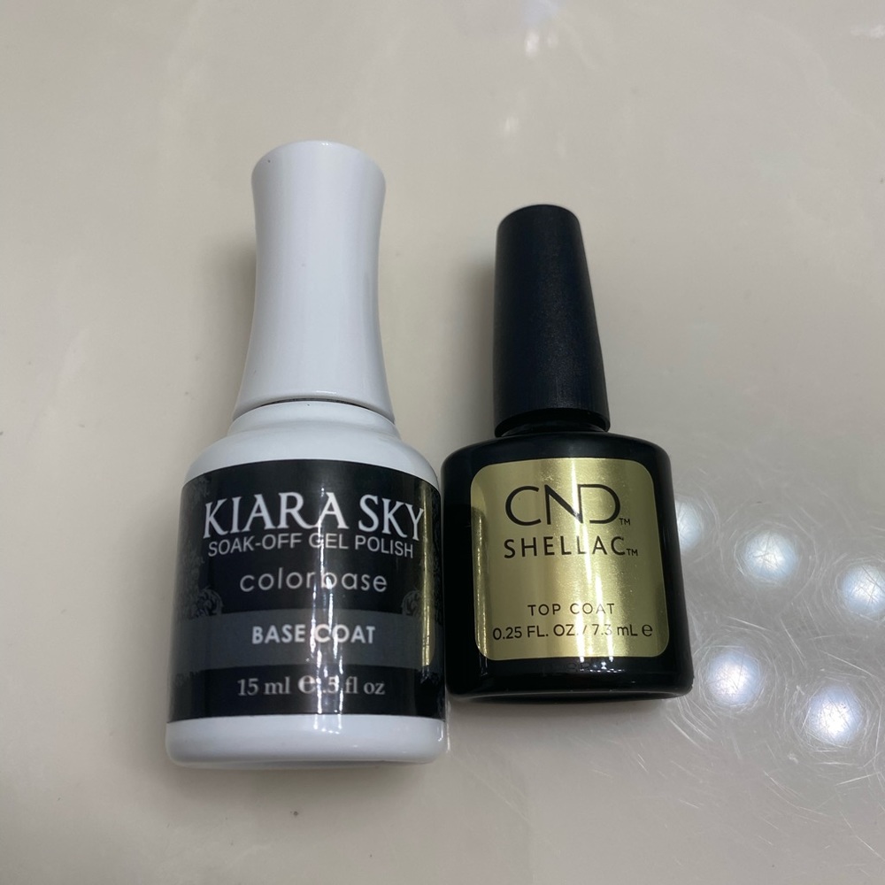 Gel top & base coat